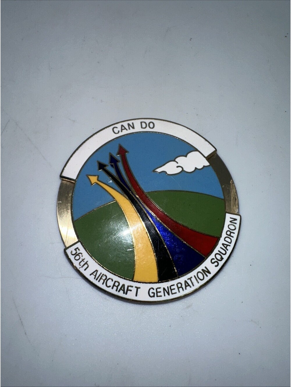 US Air Force Subdued 56 Aircraft Generation Squadron Can Do Challenge Coin Award